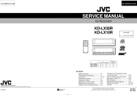 JVC KDLX-10-R-Schematic